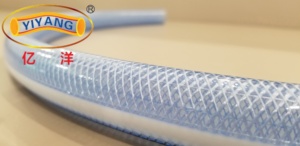 Durevole flessibile flessibile senza nodo in PVC intrecciato tubo di trasporto olio d'acqua rinforzato <span class=keywords><strong>Gas</strong></span> tubo tubazioni per l'industria agricola - Product Image 4