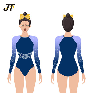 طباعة حيوانات نسائية امريكان لرياضة الجمباز والبورن ملابس نسائية مرنة وملائمة مريحة - Product Image 1