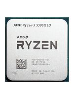 Prosesor CPU AMD Ryzen 5 5500X3D Baru R5 5500X3D 6-Core 12-Thread 7NM L396M Socket AM4