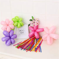 Offre Spéciale couleur mélangée Top qualité ballon de bande magique Latex Globos ballons longs en forme pour la décoration de fête enfants jouet