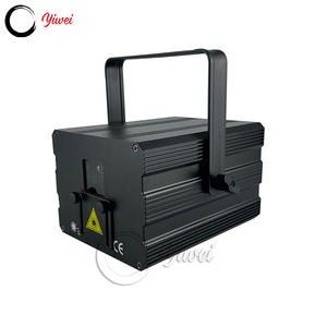 무대 조명을위한 알루미늄 하우징이있는 15kpps 3W RGB 풀 컬러 애니메이션 레이저 조명 전화 앱 제어 - Product Image 1