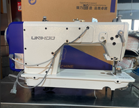 Machine à coudre industrielle à point noué à aiguille unique à grande vitesse à entraînement direct pour usine de fabrication de vêtements
