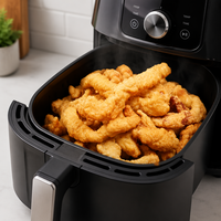 Bâtonnets de poulet croustillants de qualité supérieure - Coupes de poitrine de poulet surgelées, poulet frit et snacks de fête pour les acheteurs exportateurs, 1kg