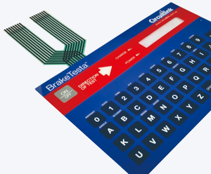 Panel de Teclado de Membrana con Superposición de Patrones de Color Impresos en Alta Definición para Electrodomésticos y Equipos de Fitness - Product Image 3