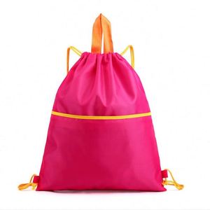 Wholesale Custom Logo High Quality Portable Waterproof Sport <b>Backpack</b> <b>Drawstring</b> Gym Tote Bag - Product Image 4