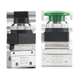 Vanne pneumatique à commande pneumatique à deux positions et à deux voies MOV-01-02, une entrée, une sortie, commande directionnelle mécanique, vannes de commande - Product Image 2