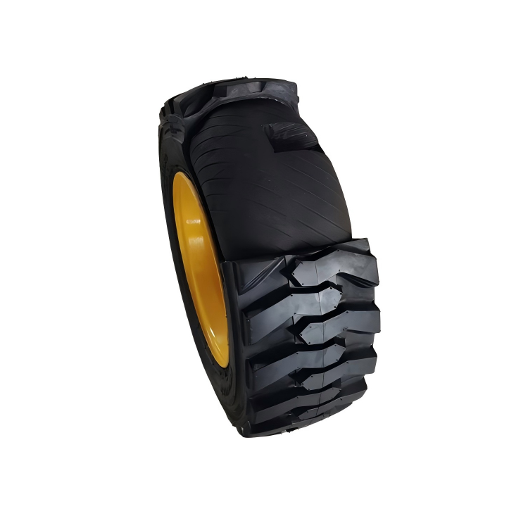 385/45-28 Foam Filled Tire Assembly with Rim 28x13 Anti-puncture Maintenance Free for Large Boom Lift and AWP Equipment
