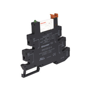 Shenler giao diện Rơle mỏng đặt độ dày Din-Rail rnc1co024 + SNB05-E-A 24VDC 1 cực rele HF41F-024-Z 6 một rơle ổ cắm Rơle mỏng - Product Image 2