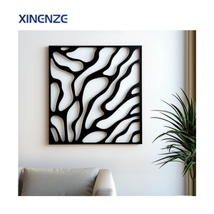 Décoration <span class=keywords><strong>murale</strong></span> <span class=keywords><strong>en</strong></span> <span class=keywords><strong>fer</strong></span> forgé doré pour l'intérieur de la maison, design Art Déco pour chambre à coucher, salon, chambres d'hôtes, hall d'entrée, à suspendre - Product Image 4