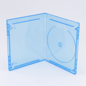 Boîtes de rangement pour CD/DVD Blu-Ray SUNSHING écologiques en PP de 14 mm, fines, double disque, super transparentes, en plastique, pour jeux - Product Image 2