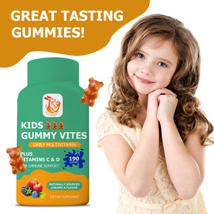 Gummies multivitaminées quotidiennes pour enfants, marque privée OEM, avec supplément de vitamine D pour le soutien immunitaire et gummies de soutien immunitaire - Product Image 3