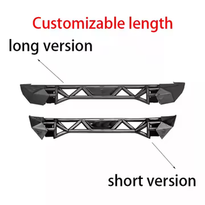 Parachoques Trasero de Tubo Redondo <span class=keywords><strong>Corto</strong></span> y Largo de Acero Negro de Alta Calidad, ABS Nuevo, Accesorios Modificados <span class=keywords><strong>4x4</strong></span> para <span class=keywords><strong>Jeep</strong></span> Wrangler JK/JL <span class=keywords><strong>4x4</strong></span> - Product Image 2