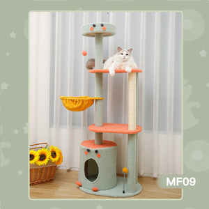 Torre Moderna <span class=keywords><strong>para</strong></span> <span class=keywords><strong>Gatos</strong></span> con Forma de Dinosaurio y Poste Rascador de Sisal, Muebles de Lujo <span class=keywords><strong>para</strong></span> Mascotas, Precio de Mayoreo, Venta Directa de Fábrica - Product Image 5