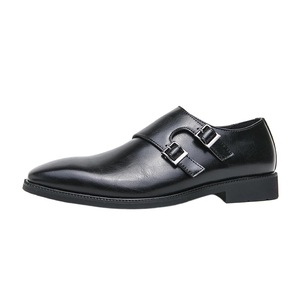 Chaussures en cuir à boucle grande taille pour hommes – Nouvelle collection, tendance, polyvalentes, confortables, pour affaires, décontractées ou mariage - Product Image 5