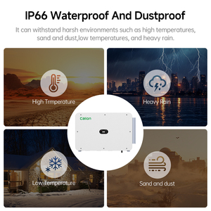 Convertisseur solaire triphasé connecté au réseau 100Kw/110Kw/125Kw/150Kw avec plusieurs MPPT - Product Image 4