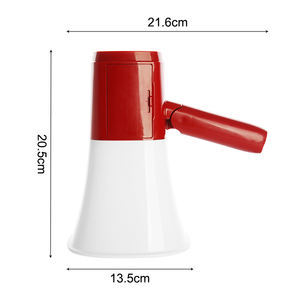 अलार्म मिनी लाउडस्पीकर हैंडल पेशेवर आउटडोर छोटे हैंडहेल्ड प्लास्टिक मेगाफोन - Product Image 6