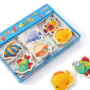 Papelería Promocional Barata, Borrador Creativo, Borrador de Lápiz con Forma de Animal Marino, Mini, Favorito de los Niños, en Oferta - Product Image 2