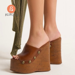 Da <span class=keywords><strong>donna</strong></span> <span class=keywords><strong>con</strong></span> stampa in legno Slip on Pumps <span class=keywords><strong>con</strong></span> tacco alto sandali <span class=keywords><strong>con</strong></span> <span class=keywords><strong>zeppa</strong></span> Chaussures da <span class=keywords><strong>donna</strong></span> - Product Image 4