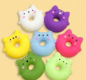 Juguetes de Cápsula de TPR Suave de 2 Pulgadas para Niños de 5 a 7 Años, 50-55 mm, Donuts Antiestrés, Mochi Elástico y Divertido - Product Image 3