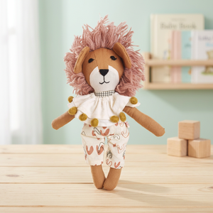 Lion Plush Doll-15 Inch Desert Lion Super <b>Soft</b> <b>Stuffed</b> <b>Toy</b> PP Cotton Filled Polyester Unisex Perfect Anniversary Gift - Product Image 2
