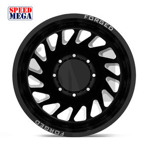 ล้ออัลลอยปลอมแปลงสีดำ20ถึง28นิ้ว8.25J PCD 6X139.7 8 × 165.1 CB 77.8 10x225 8X6.5สำหรับ Ram1500 2500 - Product Image 3