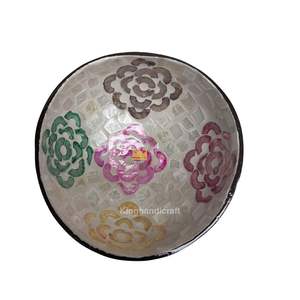 Vente en gros de bols de noix de coco écologiques du Vietnam bol décoratif pour coquilles Vietnam personnalisé pour servir de la nourriture et des fruits - Product Image 3