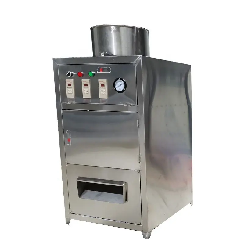 Máquina peladora de ajo de acero inoxidable para el hogar comercial, equipo automático de procesamiento de ajo