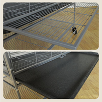 Cages à oiseaux de grande taille en métal de qualité supérieure, cages pour animaux de compagnie, cages pour perroquets, cages de reproduction pour oiseaux, cages pliables pour oiseaux de grande taille