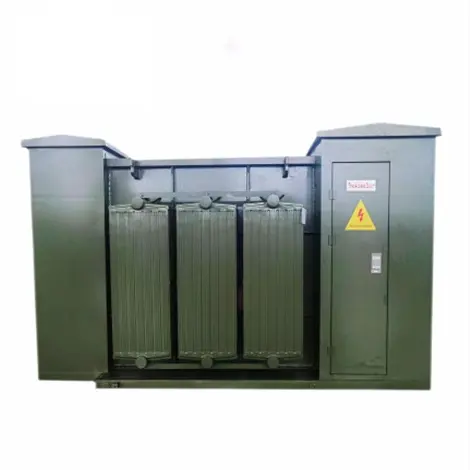 Lvbian Hoogspanning 3200/3500 Kva 3 Fase Distributie Transformator 13,8 Kv 13,2 Kv Pad Gemonteerde Transformator