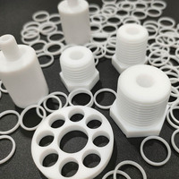 Composants en plastique PTFE résistants aux produits chimiques : Joints, entretoises, bagues de renfort, rondelles à faible friction, personnalisés