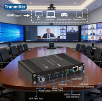 Extender Serat Optik Multifungsi 4K 60Hz dengan Dukungan KVM Audio RS232 & IR Bidirectional serta RS485