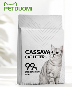 Litière pour chat en manioc en gros d'usine, très absorbante, biodégradable, fournisseur OEM - Product Image 1