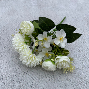 PT-R134 Hoa Bóng Làm Cho Sang Trọng Cam Nhân Tạo Hoa Cúc Và Lụa Tăng Hoa Quả Bóng Cho Đám Cưới <span class=keywords><strong>Centerpieces</strong></span> - Product Image 5