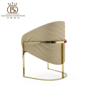 Table <span class=keywords><strong>à</strong></span> manger moderne écologique BS, placage en frêne blanc brillant, acier cristallin, cuir, ensemble de 7 chaises de salle <span class=keywords><strong>à</strong></span> manger pour un luxe optimal - Product Image 4