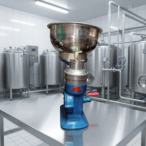 Machine industrielle de séparation de la crème du lait, en acier inoxydable, centrifugeuse pour la dégraisse du lait, pour usine de transformation laitière - Product Image 3