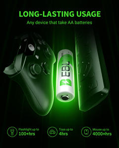 EBL lunga durata 1.2 Volt personalizzato 2800mAh piccolo NIMH 1.2 v batterie ricaricabili batteria 2 confezioni - Product Image 6