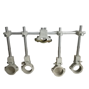 Soporte para Antena Parabólica KU, Soporte de Aluminio/Plástico para 5 LNB de Banda Ku, Soporte para Antena Satelital, Soporte para Múltiples LNB - Product Image 5
