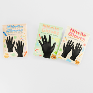 <span class=keywords><strong>Gants</strong></span> en nitrile <span class=keywords><strong>jetables</strong></span> noirs de haute qualité, sans poudre, <span class=keywords><strong>pour</strong></span> examen, tatouage et travail, vente en gros - Product Image 4