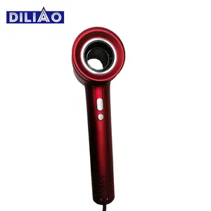 Diliao chuyên nghiệp 1000W tóc ép tóc 5 trong 1 STYLER một bước Máy sấy tóc Curler công cụ tạo kiểu bàn chải không khí nóng điện ion