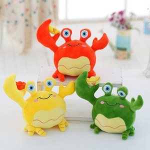 Juguete de Peluche de Cangrejo Colorido Súper Suave y Adorable con Relleno de Algodón PP para Niños - Product Image 2