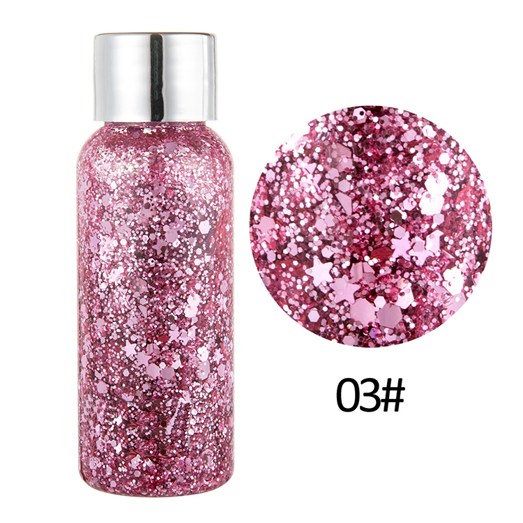 Chunky Body Glitter for Art Sequins Laser Flash Powder Face Glitter Shimmer Shine UV Body Paint Festival Hair Glitter Cosmetic