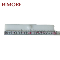 Bimore FAA380F500 Insert de patin de guidage d'ascenseur 3 en 1 L200mm L25mm H6mm
