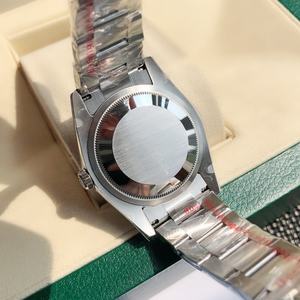 Montre automatique de luxe en acier inoxydable argenté, cadran rouge vibrant, mode, affaires, sport, montre légère - Product Image 6