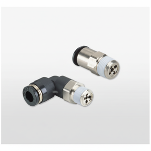 Válvula de control de flujo de orificio/preestablecido a prueba de manipulaciones PISCO Serie JKL4 - Product Image 1