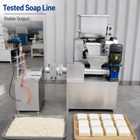 Machine à fabriquer du savon miniature DDCT-100, design compact pour les tests d'échantillons, facile à utiliser et à entretenir