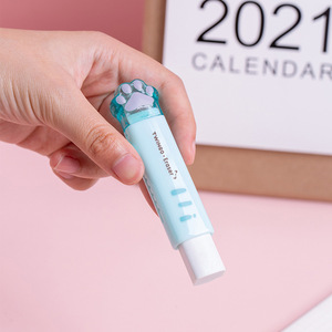 Cartone animato a forma di gatto gomma Push Pull Design gomme da cancellare cancelleria - Product Image 4