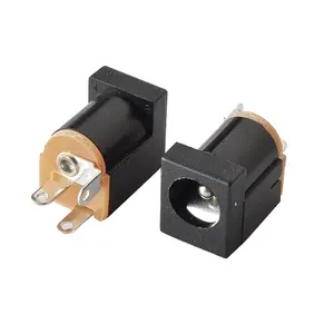 2.1*5.5mm DC-012 180degree 3 pins Dc Barrel Jack Female Connector Dc Jack