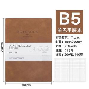 สมุดแพลนเนอร์สมุดโน้ตปกหนัง PU สมุดโน้ตสำหรับผู้วางแผนสมุดโน้ตสีดำสมุดปกแข็งพิมพ์โลโก้ A5 A6สมุดไดอารี่ B5 - Product Image 5