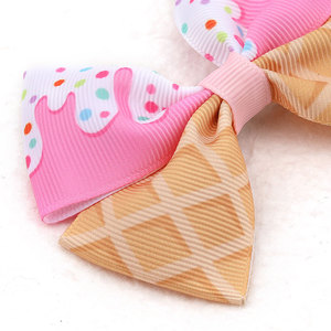 Pinza <span class=keywords><strong>de</strong></span> <span class=keywords><strong>pelo</strong></span> con lazo <span class=keywords><strong>de</strong></span> helado CN, cinta <span class=keywords><strong>de</strong></span> postre colorida con pinza <span class=keywords><strong>de</strong></span> cocodrilo, accesorios para el cabello <span class=keywords><strong>de</strong></span> verano dulce para niñas - Product Image 4