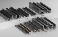 Système de porte patio pliante en aluminium unitaire |   Série 82 haute performance |   Certifié NFRC, facteur U 1.4, insonorisation 42 dB